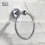 20032 simple design chrome bathroom accessories zinc round towel ring