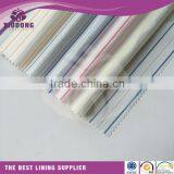 woven 100%polyester linng fabric for suit clothing garment fabric textile china woven polyester sleeve lining fabric