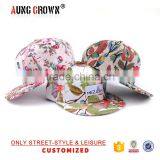 Custom Design 100% Cotton Floral Snapback Cap/Hat thumbnail-1