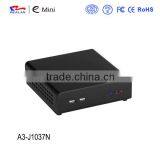 Fanless mini pc 12v windows xp linux intel quad core processor itx motherboard with HDMI VGA COM