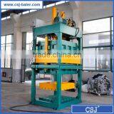 Manufacturer 30kg Bale Textile Cloths Baling Machine for Sale