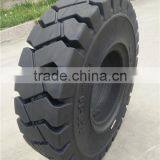 Tractor Trailer Solid Tyre 4.00-8 for Towing Tractor in Airport or Seaport thumbnail-3