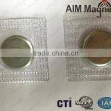 Neodymium Round Pvc Clothing Magnet thumbnail-2