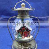 Resin Christmas House Lantern Snow Globe thumbnail-3