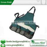 Green Field Garden Apron,Garden Apron With Tool Pockets thumbnail-1