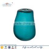 Wholesale Import Handblown Stone Shape Glass Mosaic Flower Vase thumbnail-1