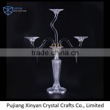 TOP SALE trendy style tall weding crystal candelabra 2016