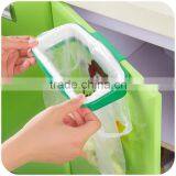 Plastic Hanging Garbage Rubbish Bag Holder Kitchen Cupboard Garbage Bag Storage Rack thumbnail-3