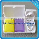 Flat Pill Case With Cutter thumbnail-1