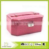 Custom Made Higher Quality Faux Brown Jewelry Box Making Supplies thumbnail-2