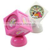 Supply Creative Fashion Multifunction Cube Photo Frame & Alarm Clock