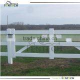 Uv Proof Pvc 3 Rail Ranch Fence Gate thumbnail-1