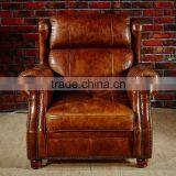 High End Vintage Leather Sofa S118 thumbnail-3