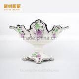 Wholesale Ceramic Candy Tray Golden,fruit Tray Ceramic Material thumbnail-3