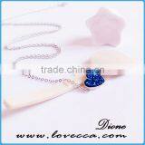 Best S925 Sterling Silver Druzy Cabochons Necklace Heart 8mm Natural Drusy Agate Stone Pendants thumbnail-2