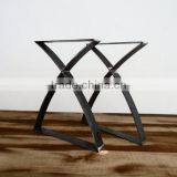 New Style 28 Inch Black Powder Coated Iron Display Table Leg thumbnail-2