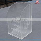 Wholesale Custom Clear Acrylic Magazine Organizer/Document Shelf