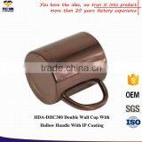 Christmas Items Wholesale !! 10 Oz Metal Coffee Mug With Big Handle thumbnail-2