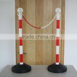 Water Filled Plastic Barrier/stanchion Sand in Plastic Base thumbnail-1