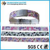 Hot Sale Steel Piece Silicone ID Bracelet thumbnail-4