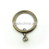 Silent Antique Brass Plated Curtain Metal Rod Ring Loose Eyelet Inside Diameter 35mm - 4 Colors thumbnail-2
