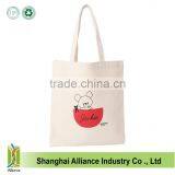 Cartoon Bear Printing 12OZ Canvas Shopping Tote Bag,Organic Cotton Tote Bag thumbnail-1