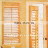 Convinient Wood Plantation Shutter