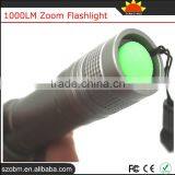 OEM Q5 1000LM Rechargeable Battery 18650 Zoom Flashlight Smith Little Japan Torch Light thumbnail-3