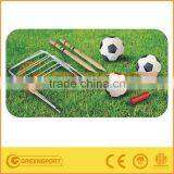 GSSGCR1 Football Croquet Set With 3 Ball 10 Goal Kids Training thumbnail-1