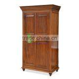 Furniture For Bed Room,Cabinet Solid Wood Mahogany 2 Doors With Shelves and Drawers Inside thumbnail-3