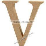 Wooden MDF Letter "V", Alphabet Letter thumbnail-1