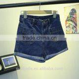 Summer New Design Wholesale Short Jeans Womens Fashion Ladies Short Jeans Pants thumbnail-2