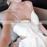 Supplier Famouse Brand Flouce Designer Straight Skirts Mature /Slim Women's Dress Suspenders thumbnail-3