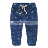 Pictures of Trousers for Kids Print Car 100 Cotton Pants thumbnail-1