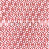 Super Soft Geometric Design Printed Screen Stamped Plush Mink Royal Blanket