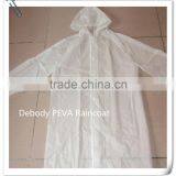 Adult Reusable 100% PEVA Plastic Raincoat thumbnail-3