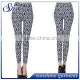 2017 Wholesale OEM Services Women 92% Polyester 8% Spandex Brushed Legging thumbnail-4