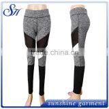 2017 Fashion Women Sports Mesh Stitching Fitness Yoga Pants thumbnail-2