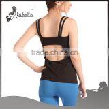 Gymshark Fitness Wholesale Plain Black Tank Top thumbnail-2
