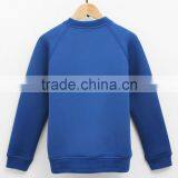 Zipper Fashion 100% Cotton Childrens Spring Plain Sweatshirt thumbnail-2