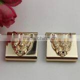 New Style Shoe Accessories Metal Gold Hollow Shoes and Bag Charm Accessory in Bulk thumbnail-4