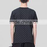 2017 Summer New Design Custom Gym Street Wear t Shirt Printed thumbnail-2