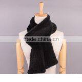 Wholesale Real Mink Scarf With Pocket Shawls And Scarves Long Fur Scarf thumbnail-3