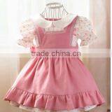 Little Girls Boutique Dress Peter Pan Collar High Quality Dress thumbnail-2