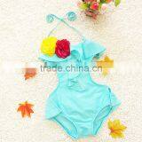 S31360W Popular Young Girls Sweer One Piece Swimsuit Models thumbnail-2