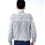 New Design Cheap Wholesale Grey Long Sleeve Hotel Security Guards Military Uniforms for Sale thumbnail-4