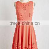 Invitation Designer Dress in Coral thumbnail-1