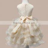 2014 New Children Clothing Polka Dot Summer Dress Vintage Baby Girls Dresses Black/White 3-10 Years 19859 thumbnail-3