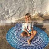Alson Drop Shipping Round Beach Towel/Yoga Mat Thick Terry With Fringe Tassels thumbnail-3
