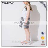 Women Sexy White Stripes Dress Bodycon Dress Mini Striped Cami Slip Dress thumbnail-2